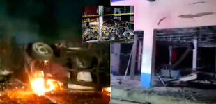 ¡Tragedia! Un muerto y varios heridos deja atentado con coche bomba en ciudad colombiana [VIDEO]