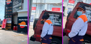 ¡Frío de fríos! Joven visita gasolinera de Repsol y trolea a trabajadora: “Limpie la playa, pe´” [VIDEO]
