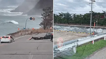 Terremoto en Japón: captan enormes OLAS en las costas de Ishikawa tras alerta de tsunami