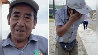 Adulto mayor revela que su esposa falleció hace 12 días y sale a vender helados para sobrevivir