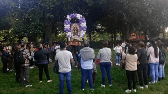 Señor de los Milagros se internacionaliza: peruanos en Italia celebran al Cristo Moreno