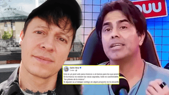 Jhovan, vocalista de Zen, le declara la guerra a Salim Vera: "Se pone en un altar, pero es incapaz de..."