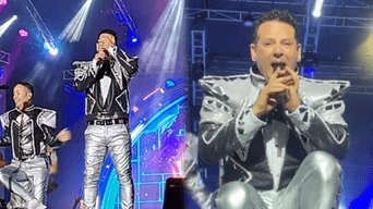 Ricky Trevitazzo se emociona hasta las lágrimas al abrir concierto de Skándalo: asi fue ese conmovedor momento