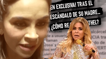 Ethel Pozo reacciona POR PRIMERA VEZ  a polémica de Gisela Valcárcel con América Televisión: "La han tildado de mentirosa"