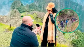 “Fue caótico, pero salió todo bien”: la pareja brasileña que se comprometió en Machu Picchu tras caminar 12 kilómetros