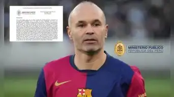 Andrés Iniesta está siendo investigado por el Ministerio Público del Perú