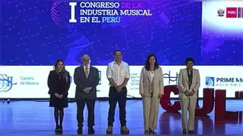 Julie Freund inauguró I Congreso de la Industria Musical en el Perú.