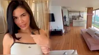 Samantha Batallanos PRESUME su PENTHOUSE tras polémica con Álvaro Rod: “Con vista al Golf de San Isidro”