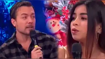 Julián Zucchi y su ex Priscila Mateo lucieron NERVIOSOS tras reencontrarse EN VIVO y ella se sincera: "No sé que pueda..."