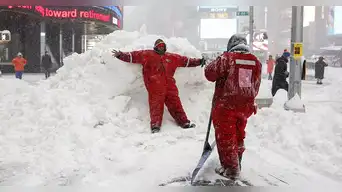 Colapso invernal en EE.UU.: vuelos suspendidos, nieve récord y alerta por frío extremo