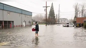 Caos climático en EE. UU.: un río atmosférico fuerza la evacuación de miles ante un peligro histórico