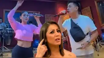 Pamela Franco aparece CANTANDO con Leonard León y Karla Tarazona 'REACCIONA' en redes con POTENTE video.