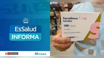 EsSalud anuncia que el abastecimiento del medicamento fue regularizado en centros de salud.