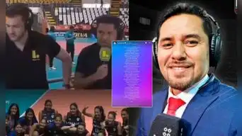 Fernando Egúsquiza se pronunció en sus redes sociales tras insultar a las jugadoras de vóley