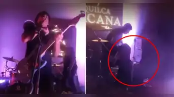 Conocido cantante peruano sufre inesperada DESCARGA ELÉCTRICA durante show en centro de Lima