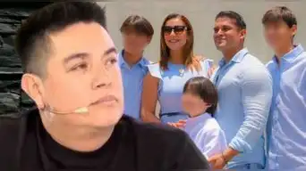 Leonard León habló de que sus hijos con Karla Tarazona tengan a Christian Domínguez como imagen paterna: "Yo no soy el malo de este cuento"