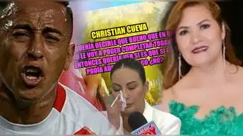 Christian Cueva RECONOCE fuerte DEUDA con la madre de Pamela López en revelador AUDIO: "No le podré completar todo..."