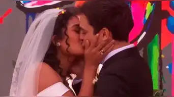 Cristóbal y July SE CASAN en una romántica ceremonia y entre lágrimas de FELICIDAD