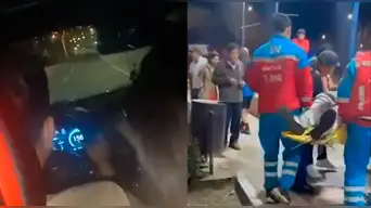 Accidente en Barranca: tres HERIDOS y un PADRE de familia MUERE tras despiste, vehículo habría circulado a 160 km/h