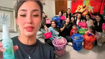 Xiomy Kanashiro muestra los REGALOS y CANASTA que le dio a sus trabajadores, pero usuarios la CUESTIONAN: "¿Y el Iphone?"