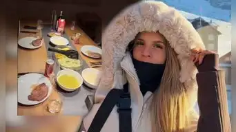 Alejandra Baigorria SORPRENDE con MODESTA cena para recibir año nuevo 2026 en Suiza junto a Said Palao y su hermano Sergio