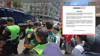 Empresa Hermes se pronuncia tras accidente ocurrido en Gamarra: "Hemos activado..."