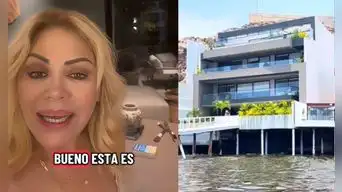Gisela Valcárcel SORPRENDE al mostrar por primera vez su LUJOSA casa de playa en Naplo: "Da directo al mar"