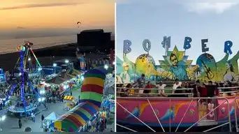 Un parque de diversiones con populares juegos mecánicos llegó a Magdalena