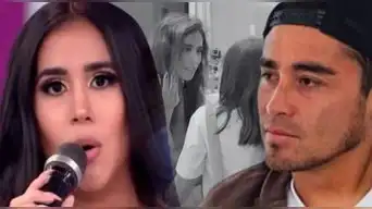 Melissa Paredes se molesta con Rodrigo Cuba por lo que le hizo a su hija.