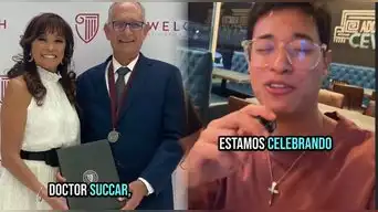 Padre de Tony Succar IMPACTA al obtener DOCTORADO de prestigiosa carrera a los 71 años: "Orgulloso de mi papá"