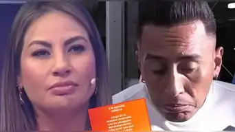 Pamela López no le dio el divorcio a Christian Cueva.
