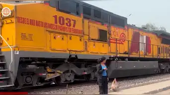 Chaclacayo: tren del Ferrocarril Central Andino arrolla a un hombre que dormía en la vía férrea