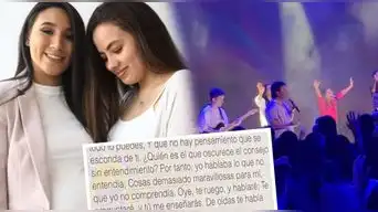 Hermana de Samahara Lobatón APARECE en iglesia tras revelarse su rechazo al Ministerio de la Mujer: "Oye, te ruego..."