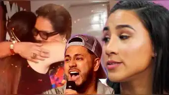 Melissa Klug recibe apoyo de Rosario Sasieta.