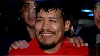 Entre risas y gestos desafiantes, así llegó Erick Moreno ‘El Monstruo’ al Perú tras su extradición de Paraguay