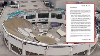 Real Plaza rechaza multa de Indecopi tras caída de techo en su centro comercial en Trujillo.