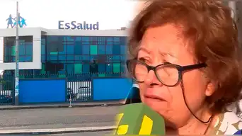 Mujer rompe en llanto de frustración tras revelar que espera hace tres años cirugía en hospital Negreiros de EsSalud