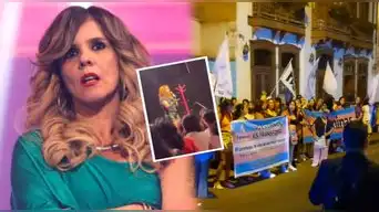 Johanna San Miguel se pronuncia tras protesta de mujeres trans.