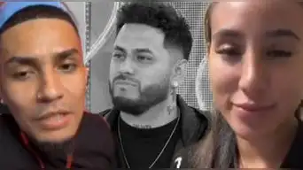 Samahara Lobatón y Bryan Torres.