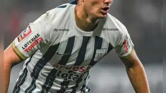 Matías Succar no llegó a convertir ningún oficial con la camiseta de Alianza Lima