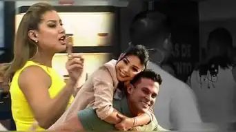 Karla Tarazona SE VA FURIOSA del set al escuchar que Christian Domínguez volvería con Pamela Franco y cantante la persigue: "¡No te voy a aguantar!"