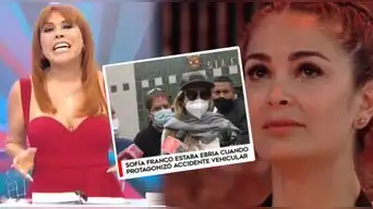 Magaly Medina 'EXPLOTA' contra Sofía Franco por HABLAR del accidente de Laura Spoya.