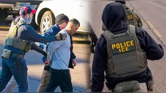 ICE detención en las calles
