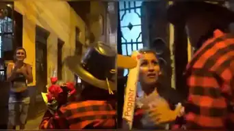 De la ilusión al arresto: mujer recibió sorpresa por San Valentín y terminó DETENIDA por la PNP