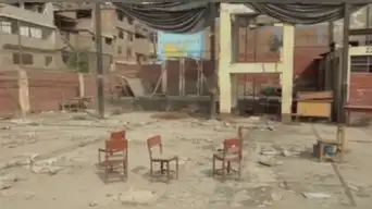 Colegio del Rímac "se cae a pedazos" y pone en riesgo a escolares: padres exigen intervención del Minedu