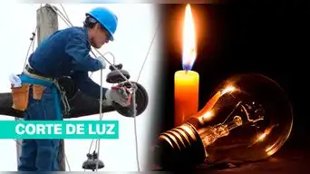 ES OFICIAL | Corte de luz este jueves 19: 2 distritos tendrán 'apagón' hasta por 8 horas