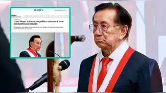 "Un político veterano a favor del matrimonio infantil", así comenta la prensa internacional tras ser elegido José María Balcázar presidente