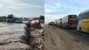 Panamericana Sur BLOQUEADA desde Ica: huaico arrastra camión y paraliza el trayecto de miles vehículos