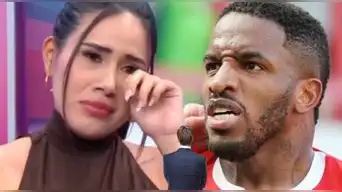 Darinka Ramírez se pone a llorar por la reacción de su novio ante problemas con Jefferson Farfán.