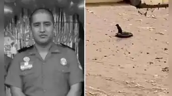 Encontraron cuerpo de rescatista sin vida que lanzó al río Rímac para salvar a un perrito